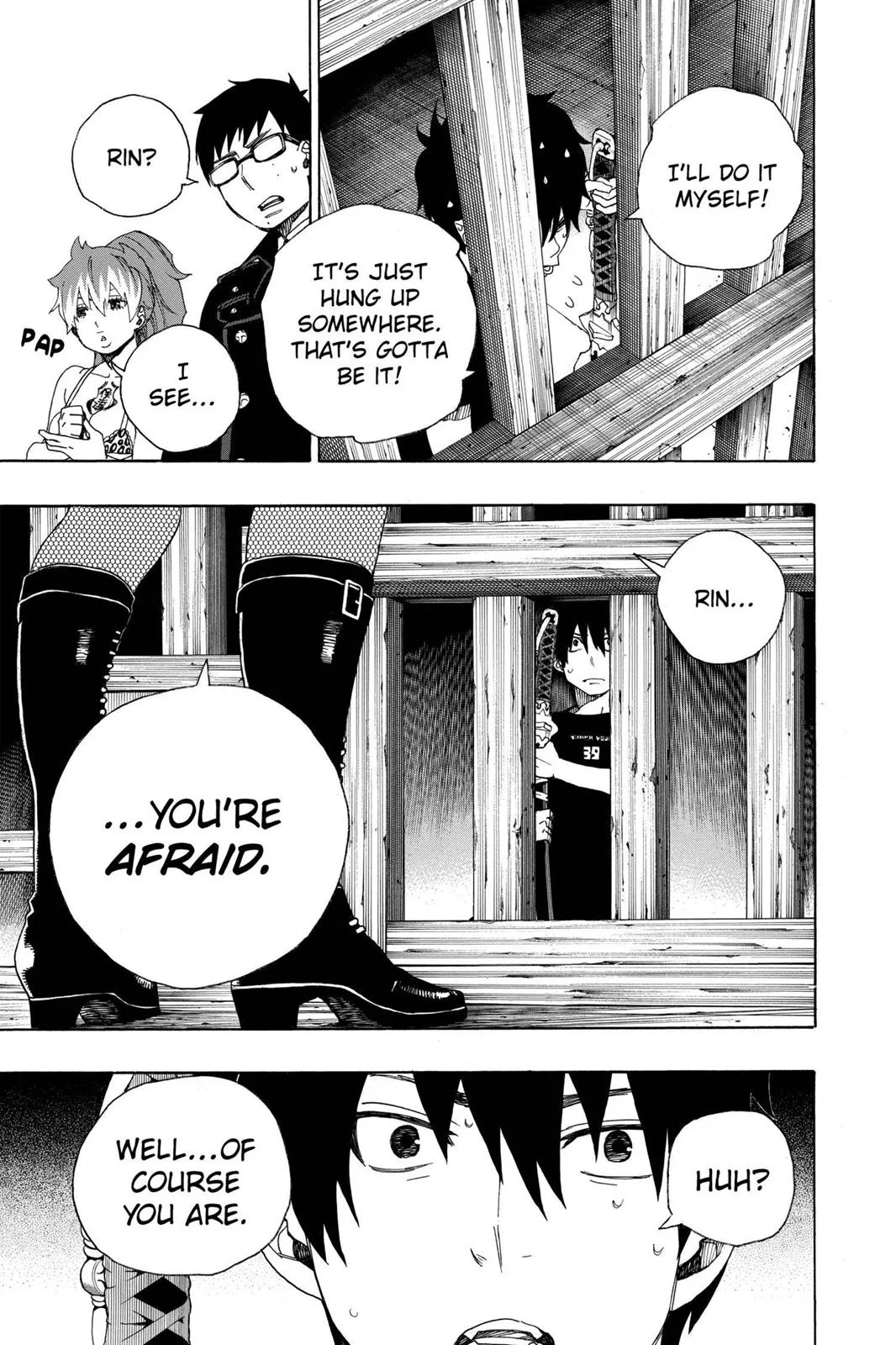 Blue Exorcist, chapter 25, page 38