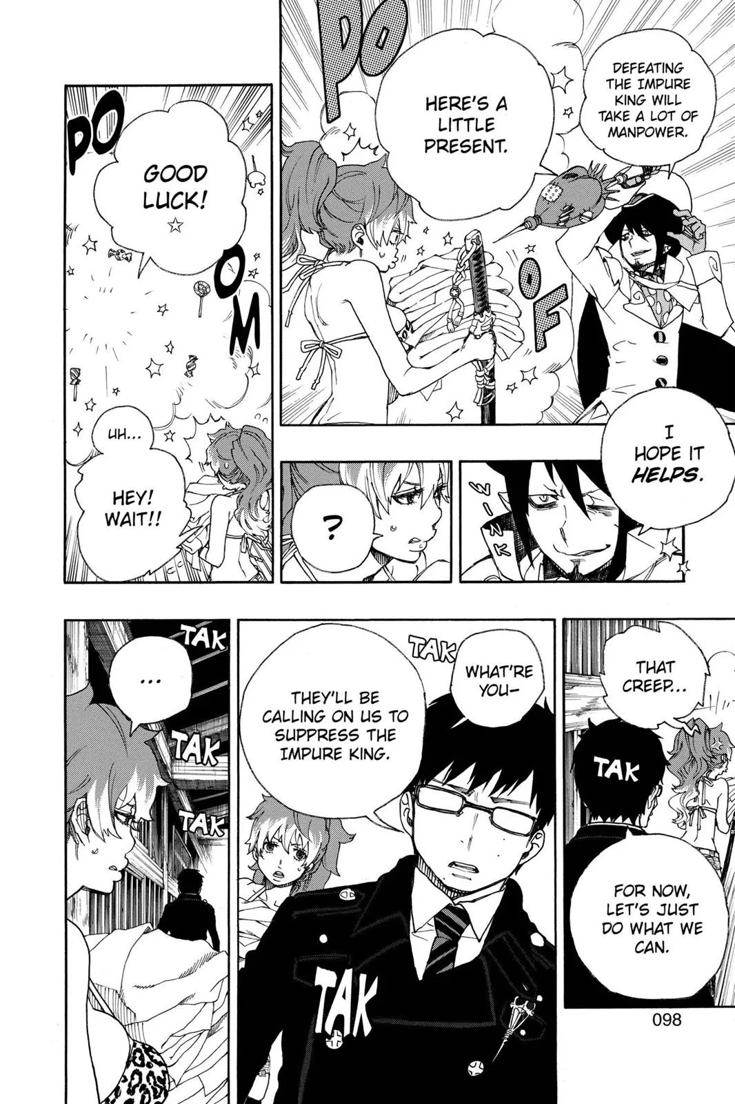 Blue Exorcist, chapter 26, page 8