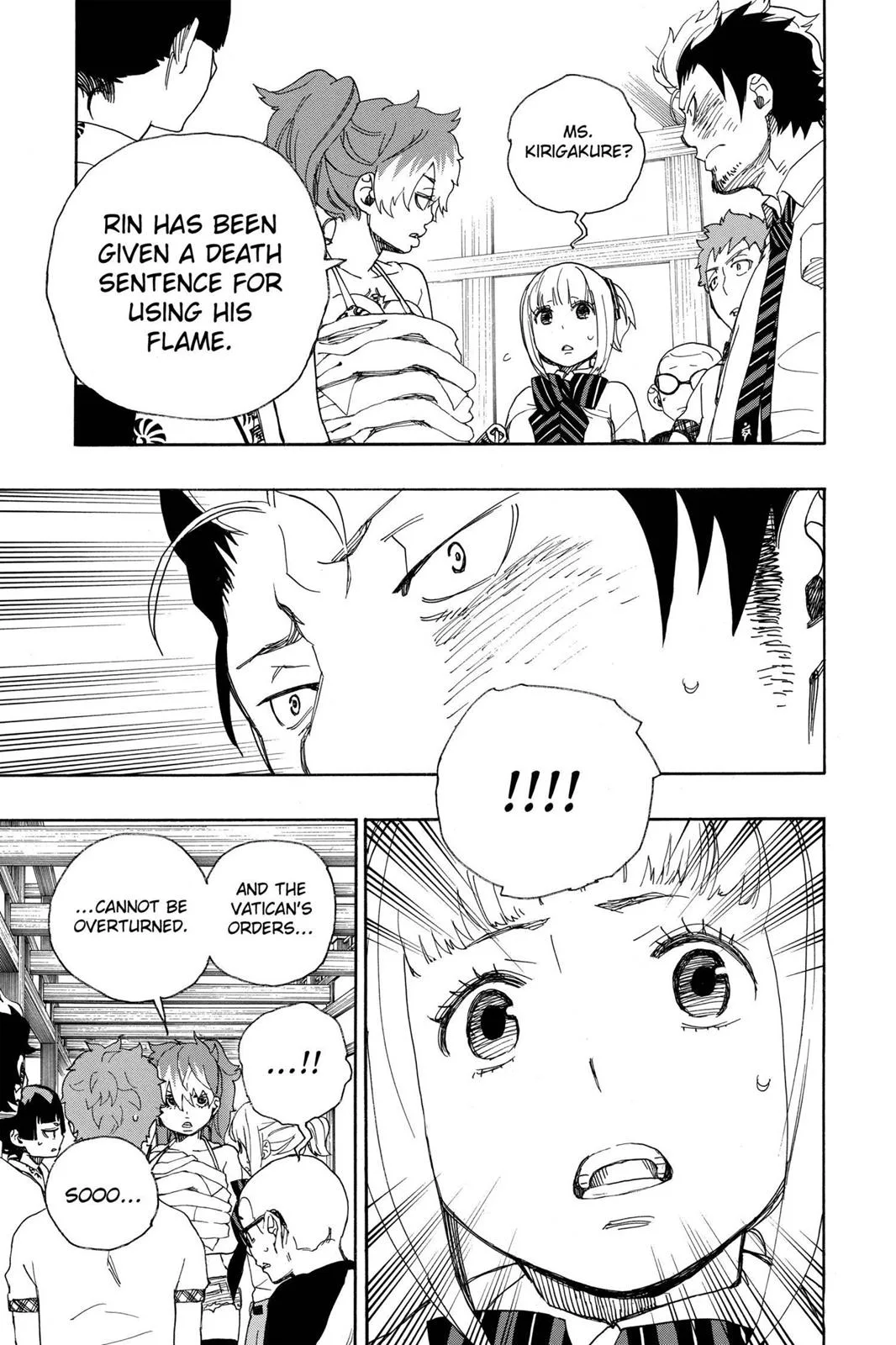 Blue Exorcist, chapter 26, page 15