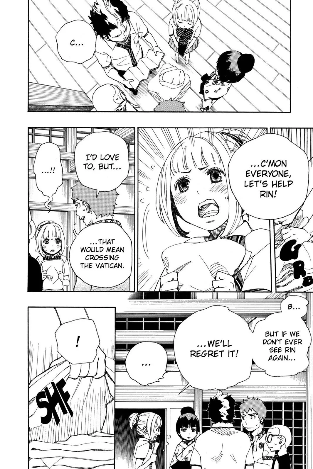 Blue Exorcist, chapter 26, page 18