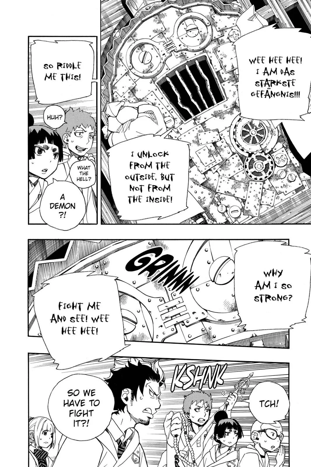 Blue Exorcist, chapter 26, page 22