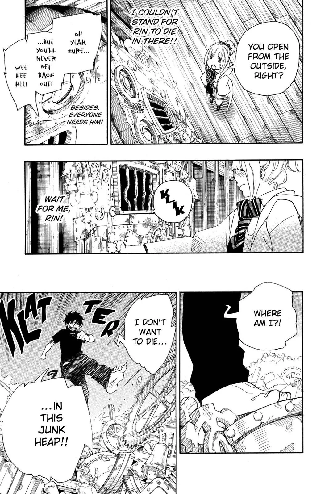 Blue Exorcist, chapter 26, page 25