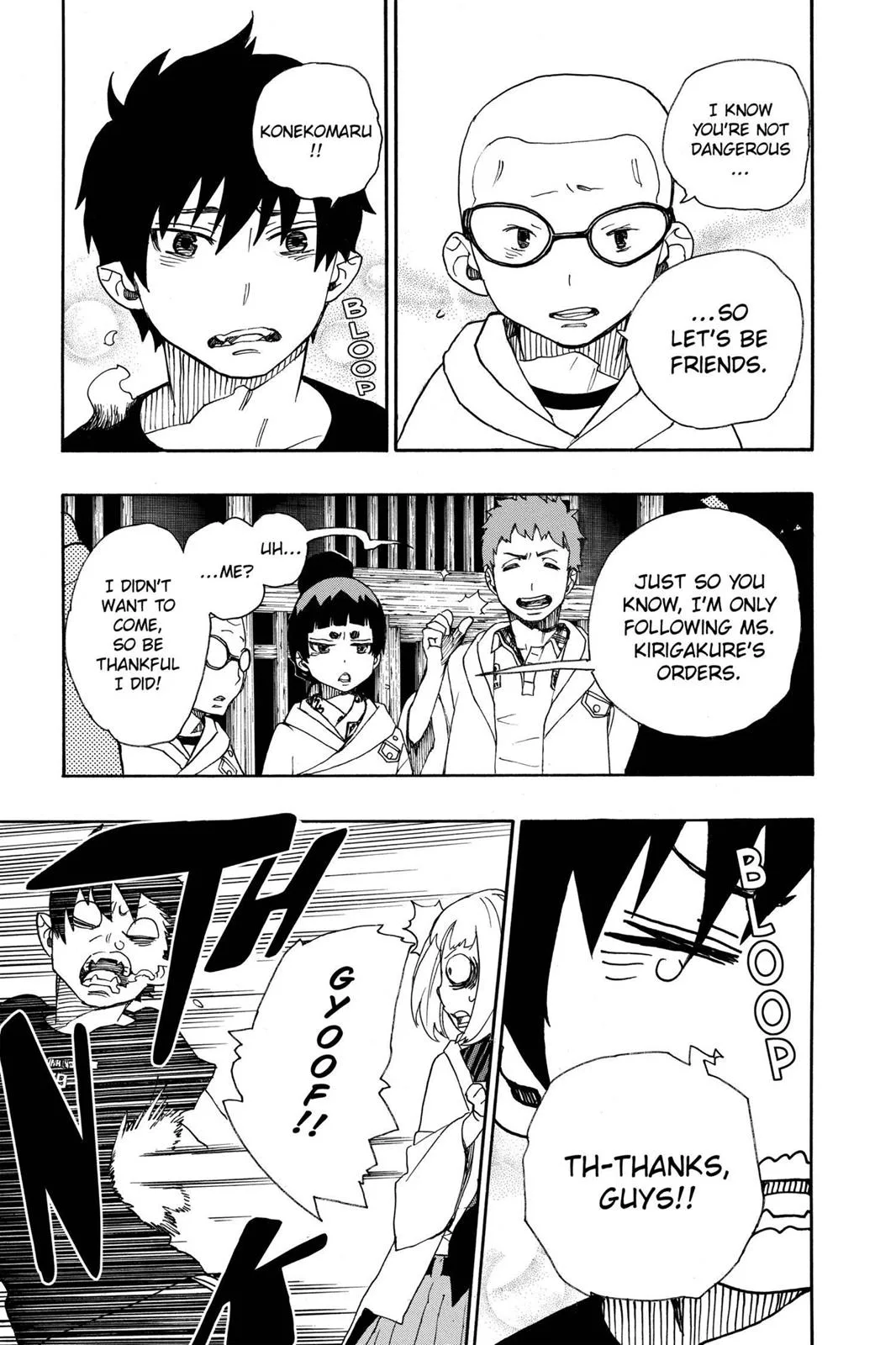 Blue Exorcist, chapter 26, page 35