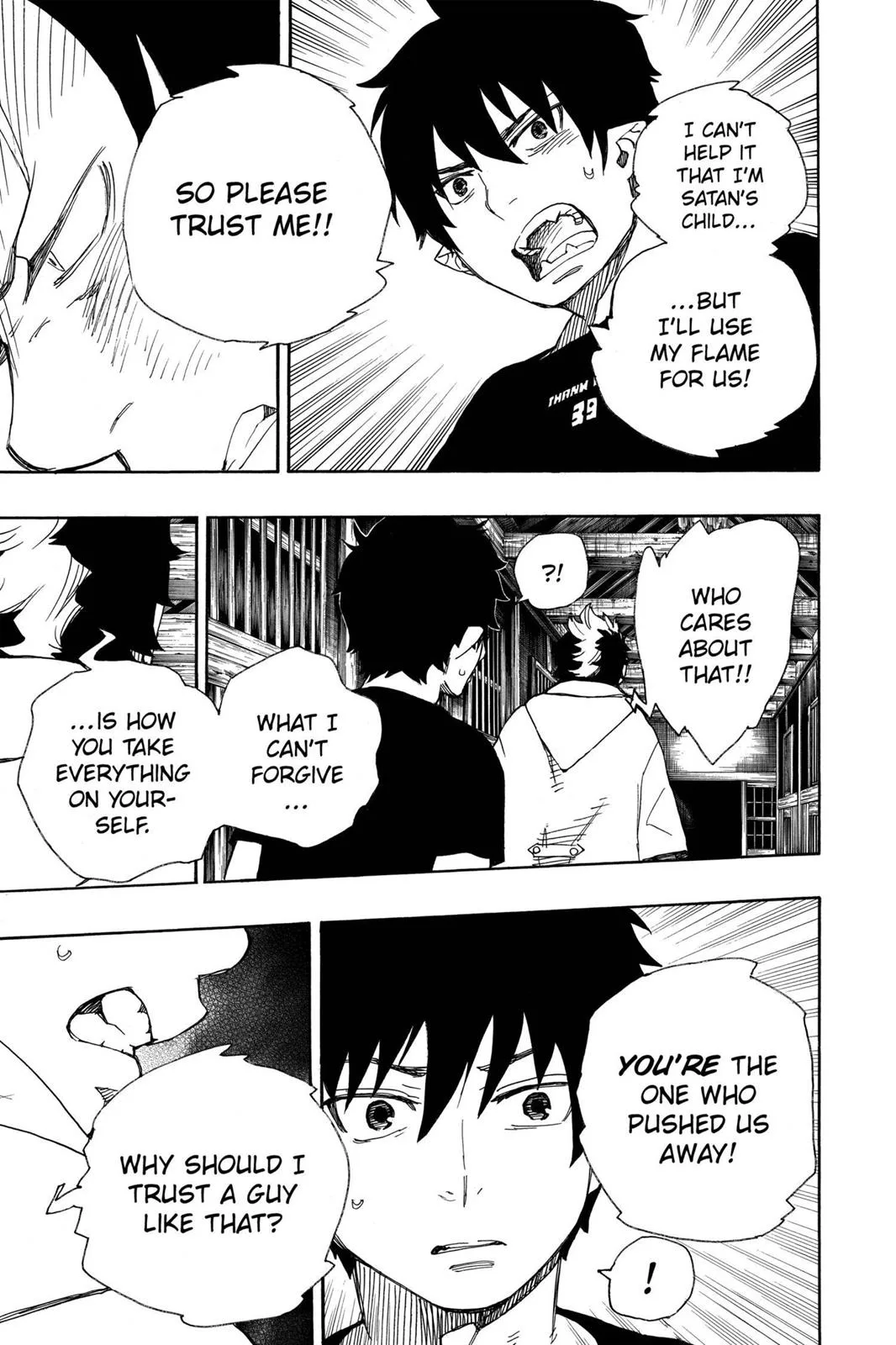 Blue Exorcist, chapter 26, page 37