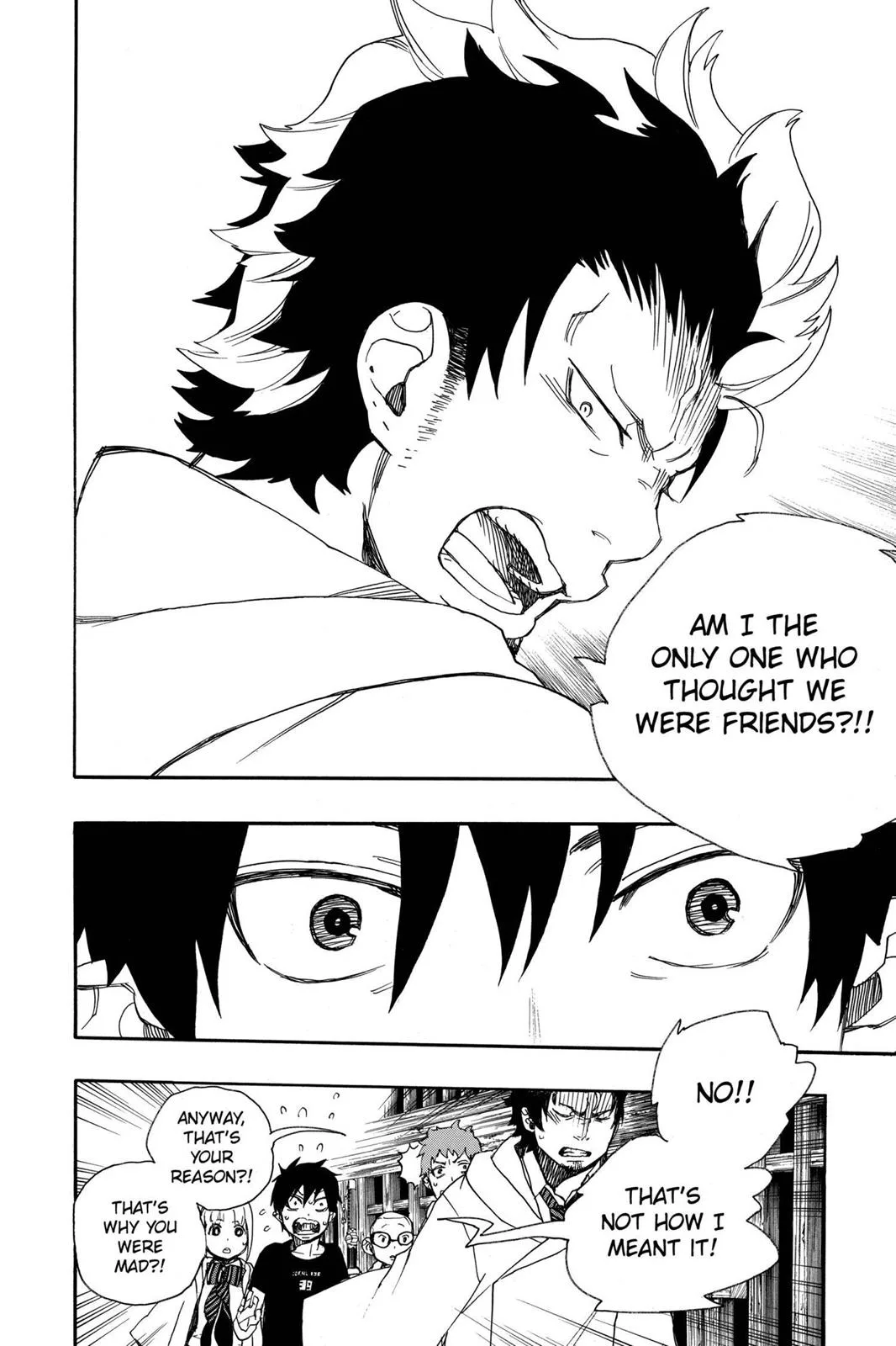 Blue Exorcist, chapter 26, page 38