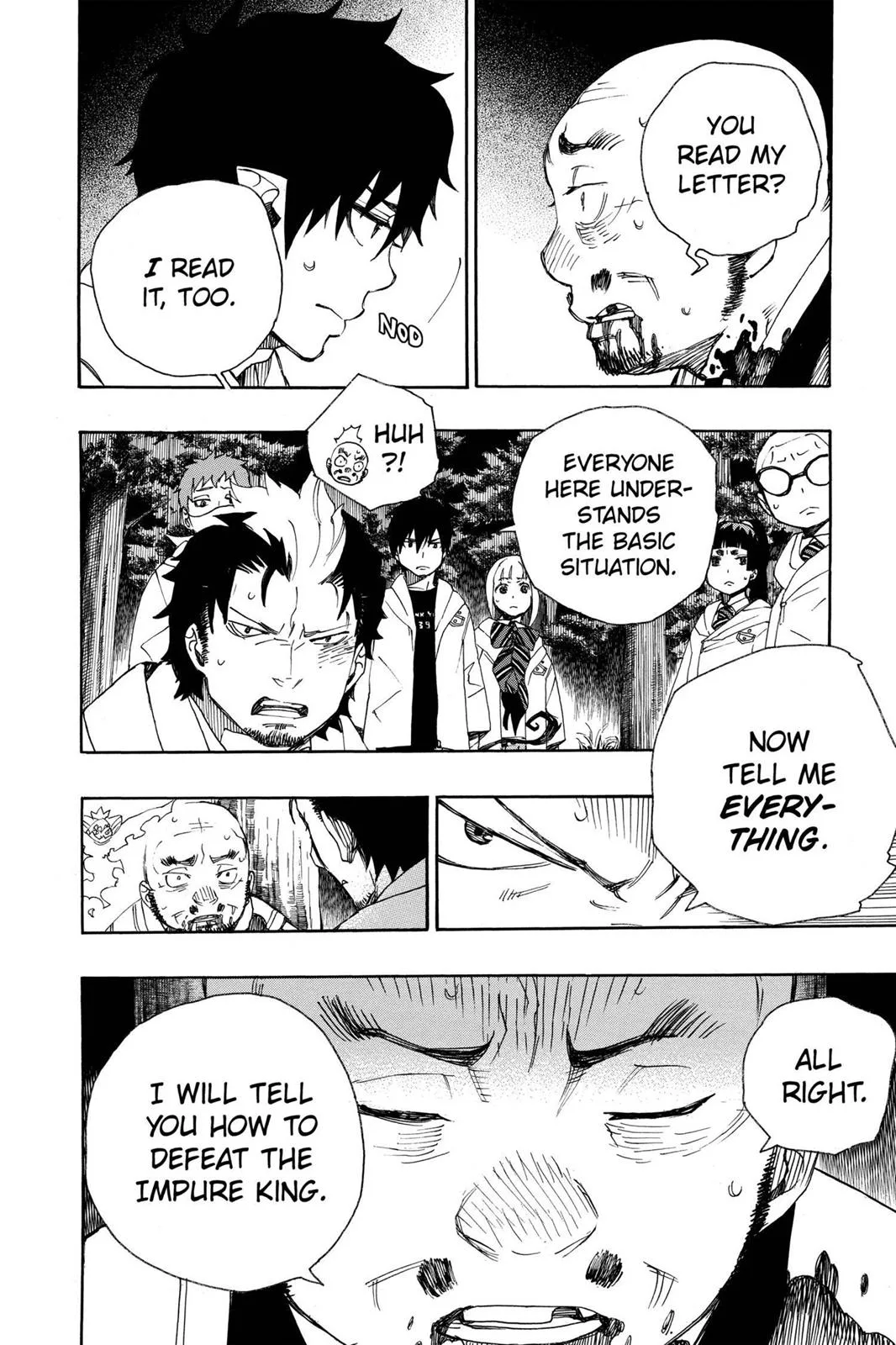 Blue Exorcist, chapter 27, page 15
