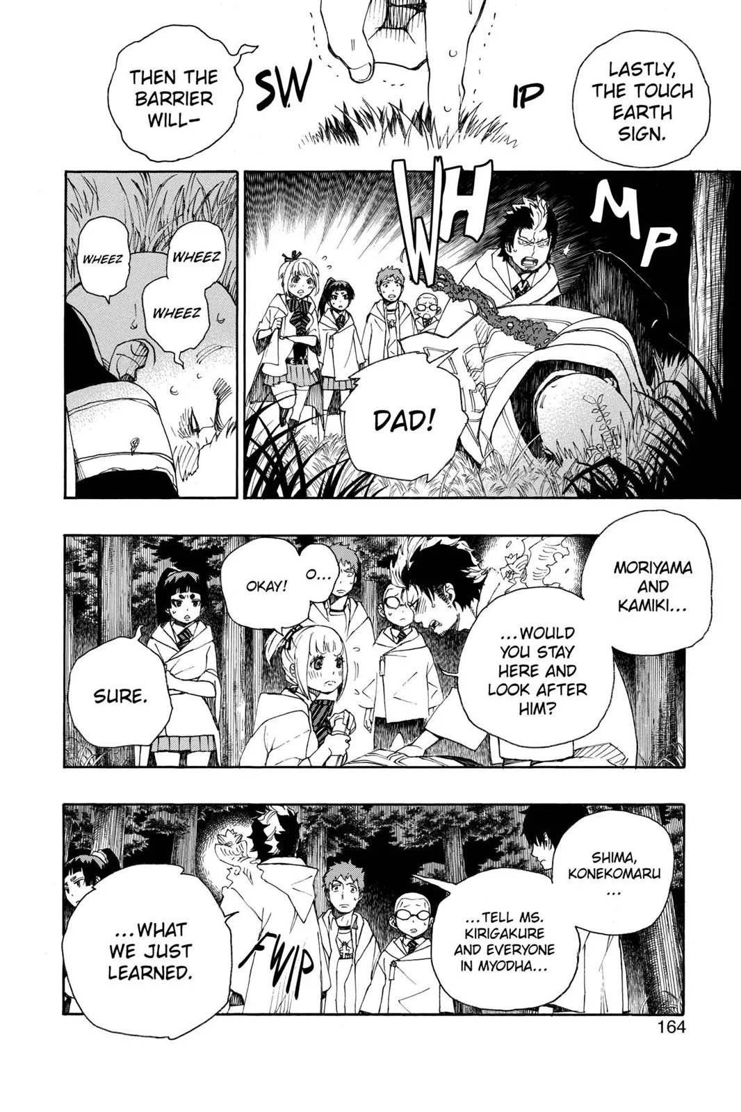 Blue Exorcist, chapter 27, page 31
