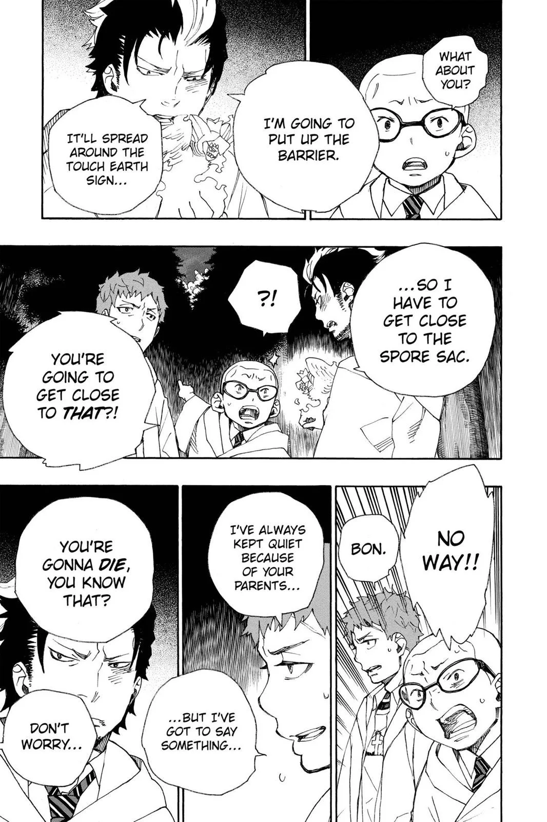 Blue Exorcist, chapter 27, page 32