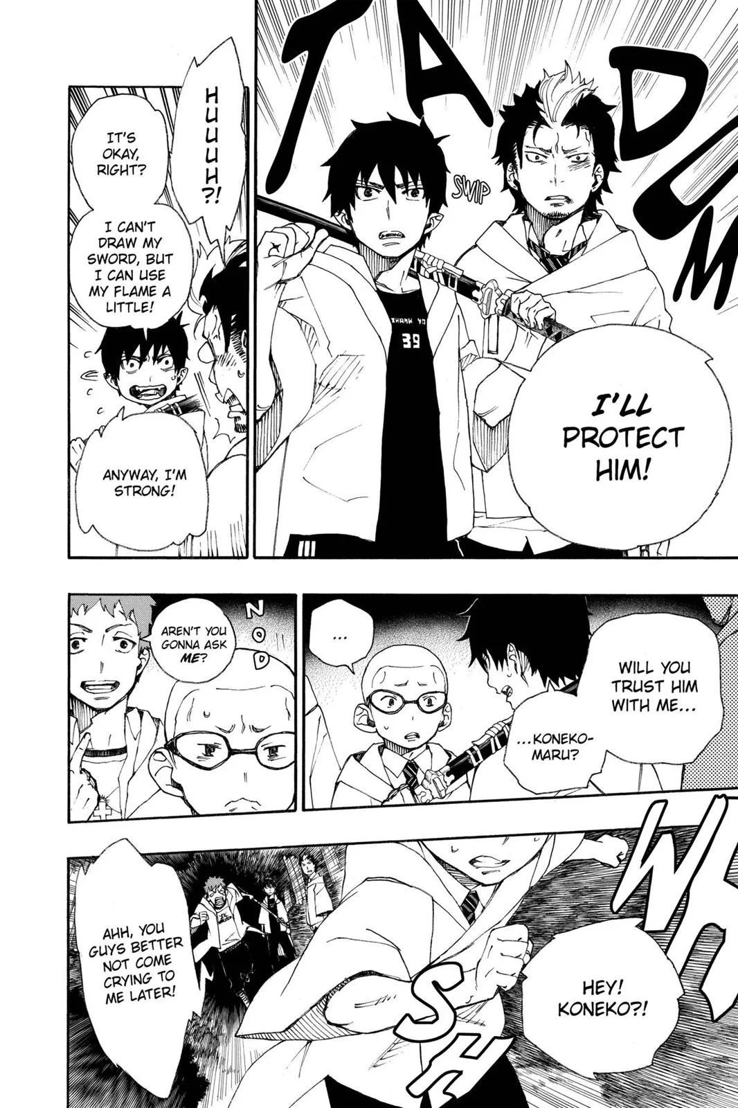 Blue Exorcist, chapter 27, page 33