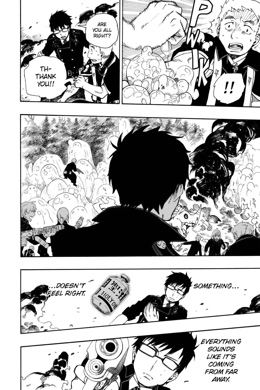 Blue Exorcist, chapter 27, page 37