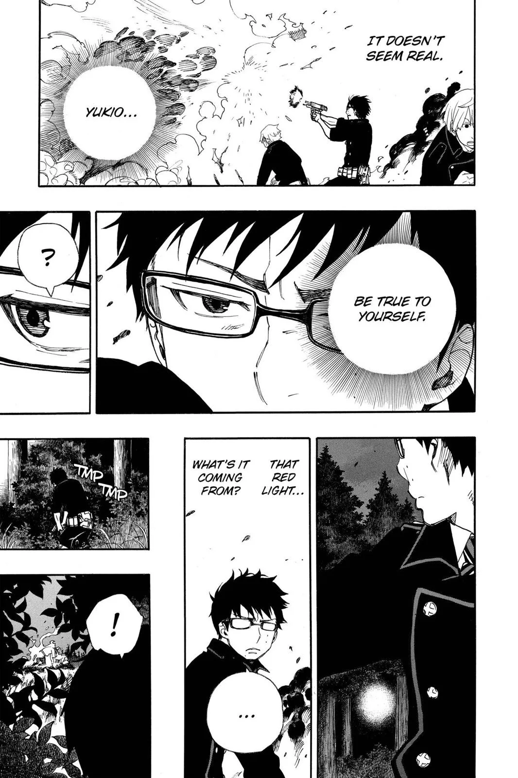 Blue Exorcist, chapter 27, page 38