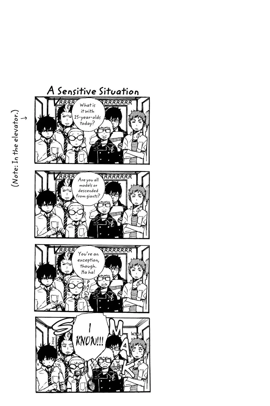 Blue Exorcist, chapter 27, page 54