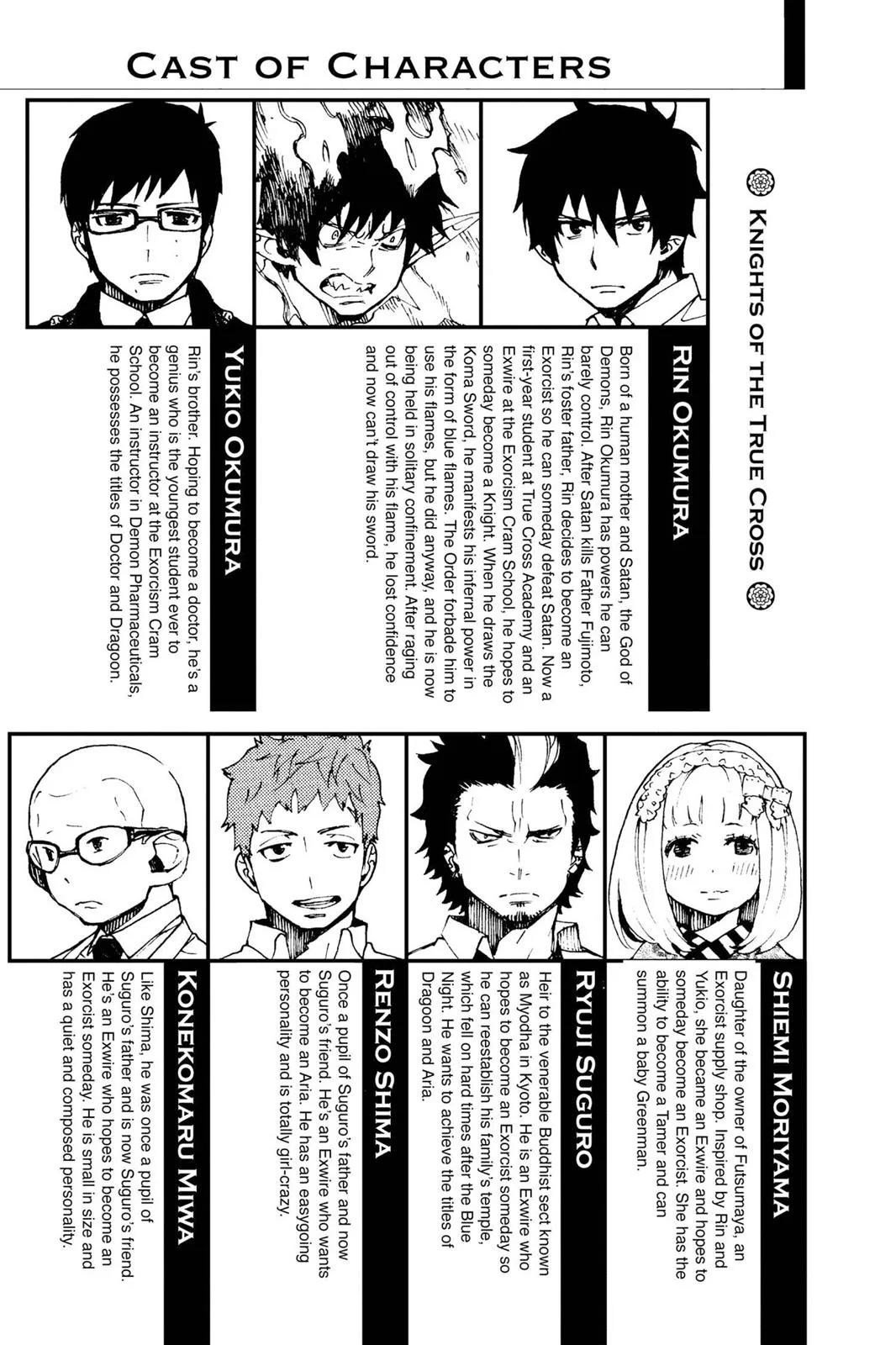 Blue Exorcist, chapter 28, page 4