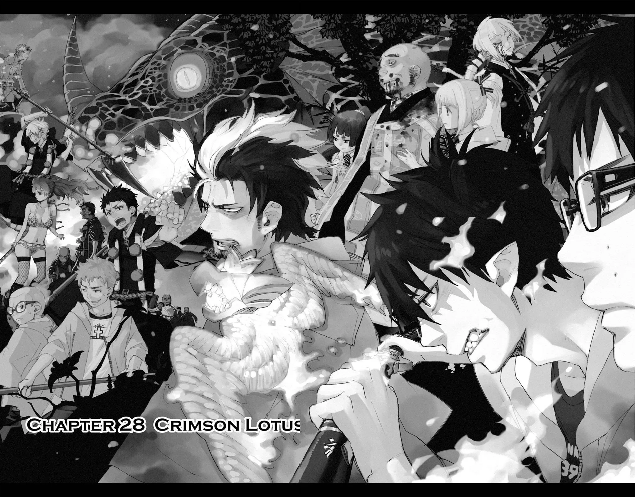 Blue Exorcist, chapter 28, page 9