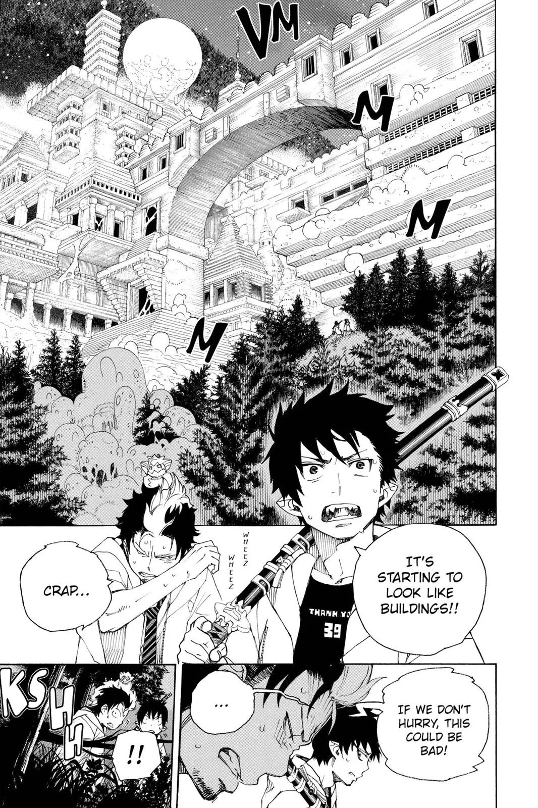 Blue Exorcist, chapter 28, page 15
