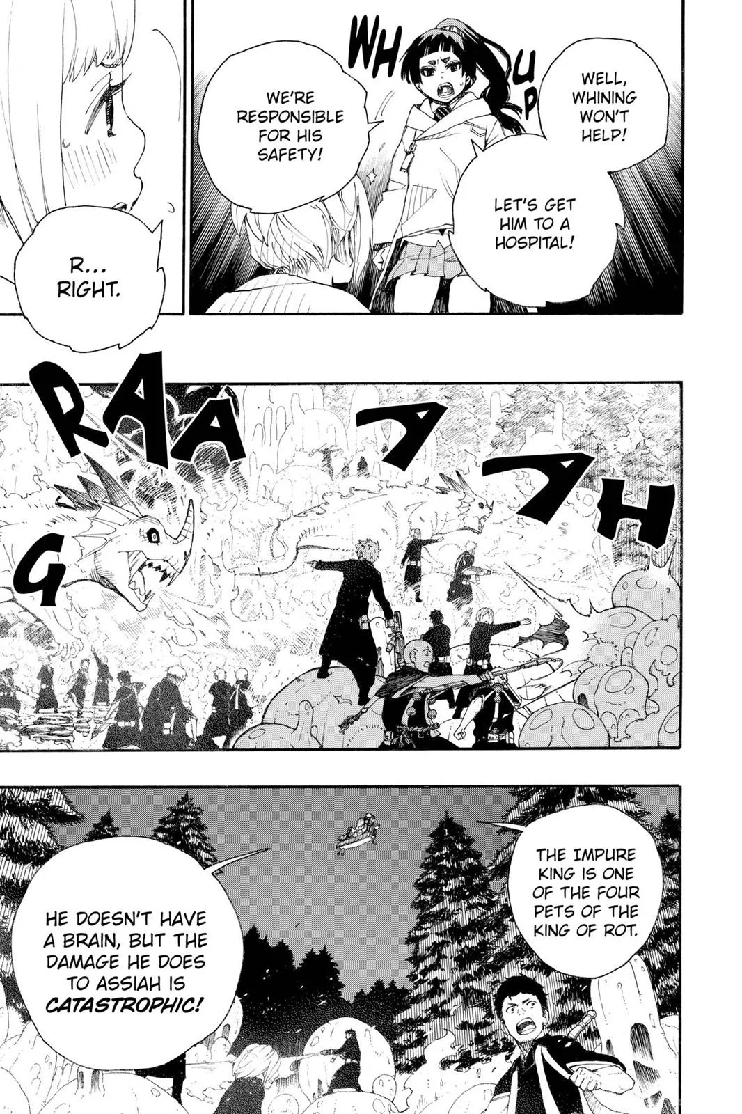 Blue Exorcist, chapter 28, page 19