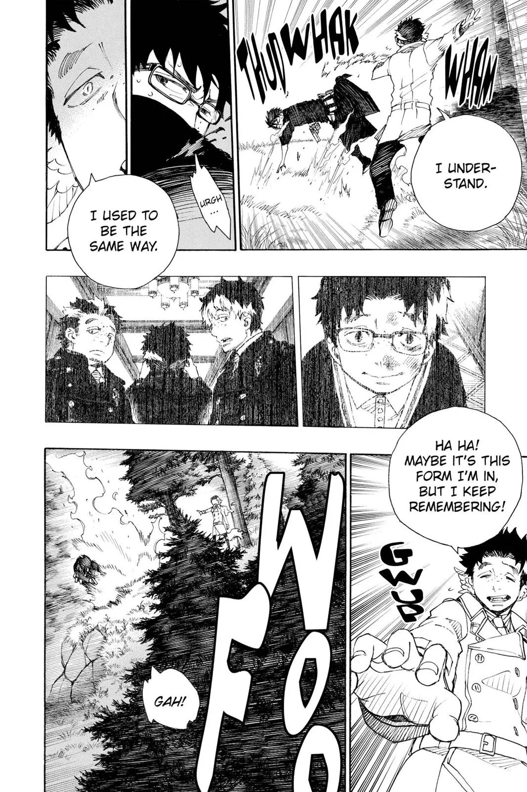 Blue Exorcist, chapter 28, page 22
