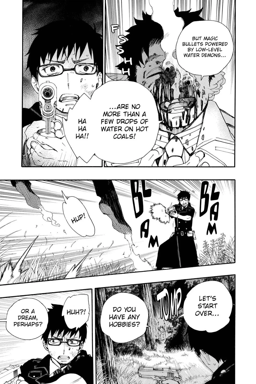 Blue Exorcist, chapter 28, page 25