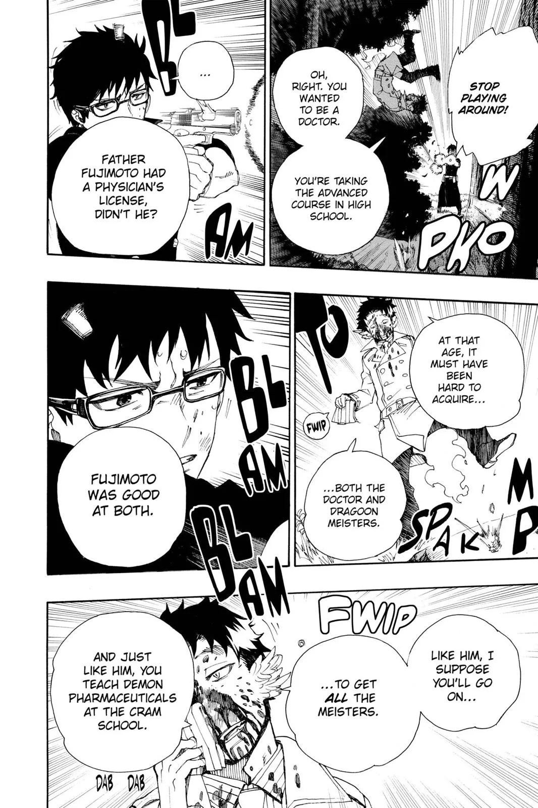Blue Exorcist, chapter 28, page 26