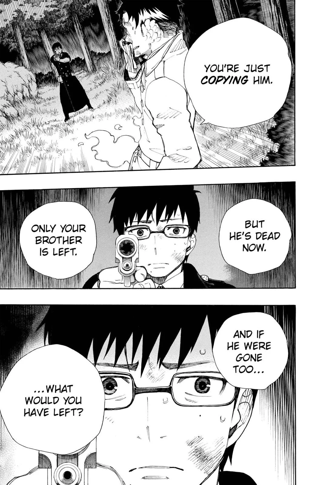 Blue Exorcist, chapter 28, page 27