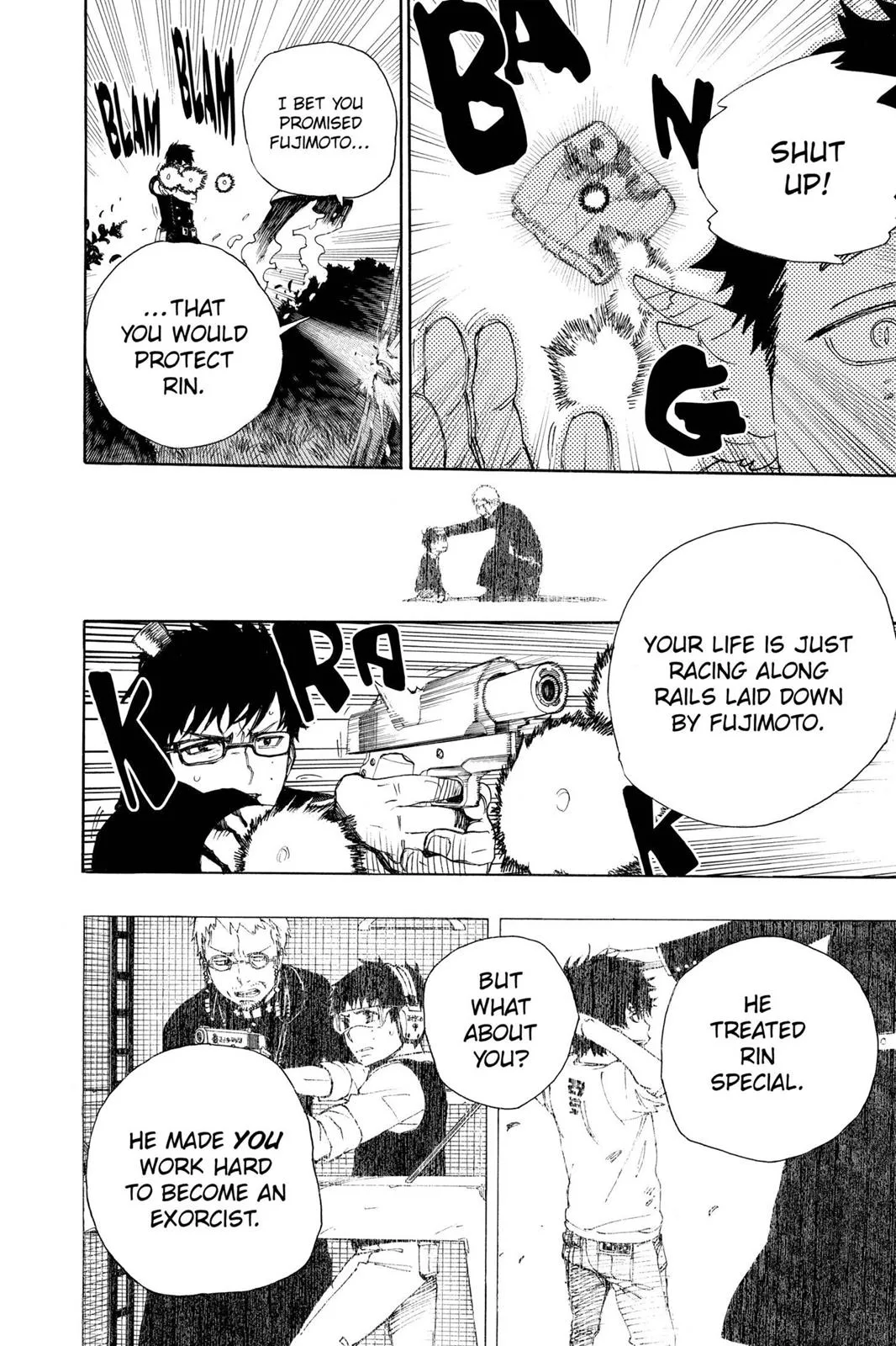 Blue Exorcist, chapter 28, page 28
