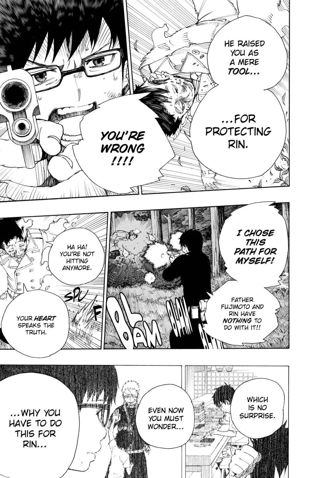 Blue Exorcist, chapter 28, page 29