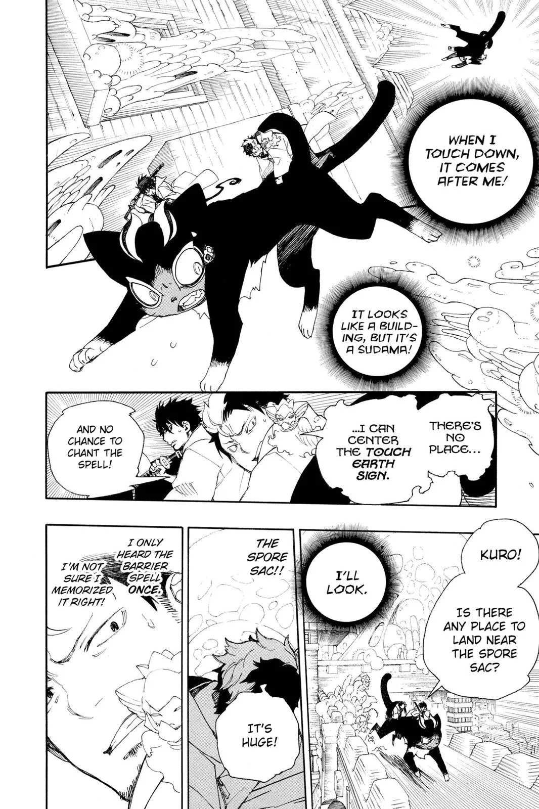 Blue Exorcist, chapter 29, page 4