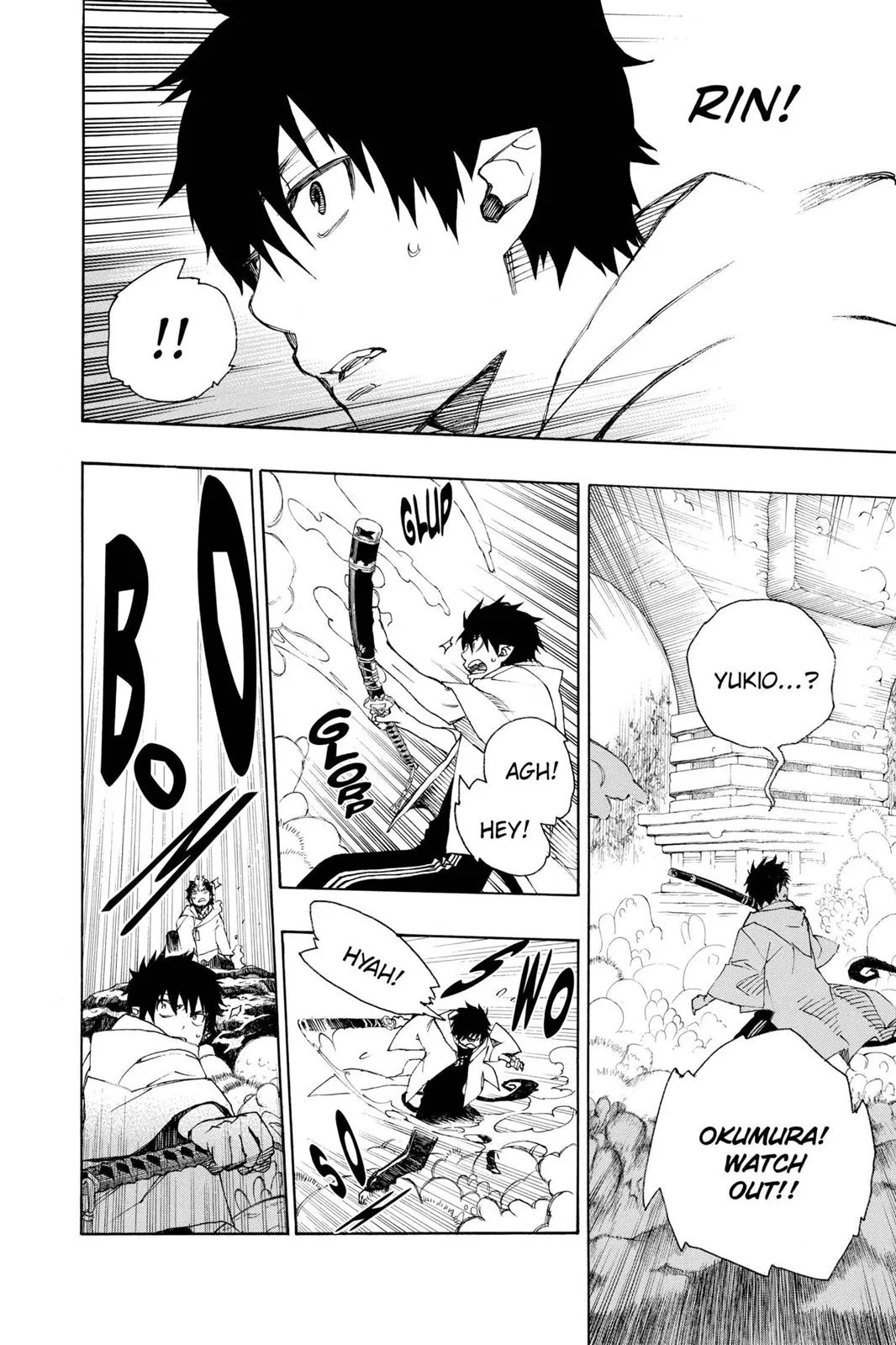 Blue Exorcist, chapter 30, page 2