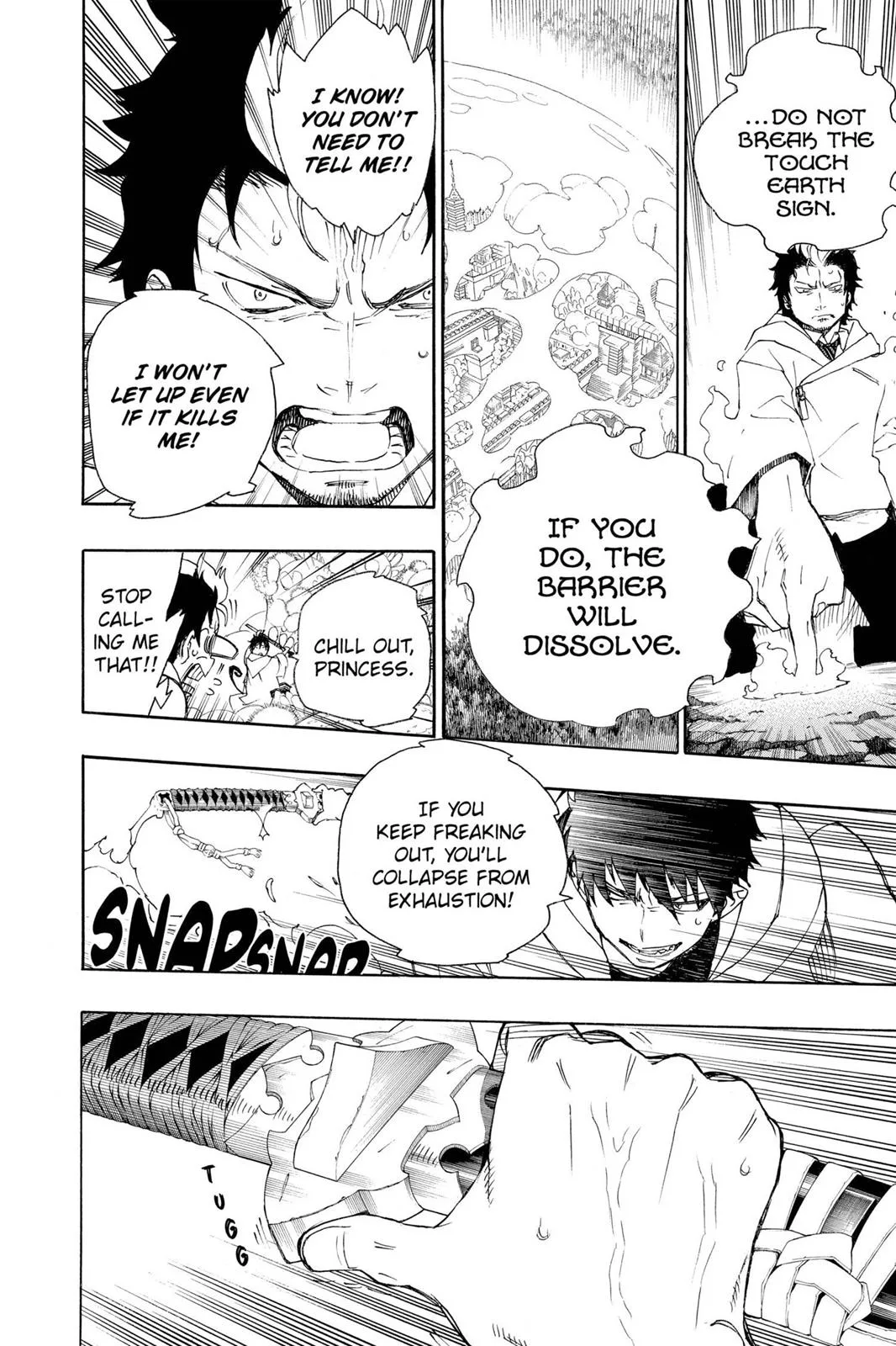 Blue Exorcist, chapter 30, page 4