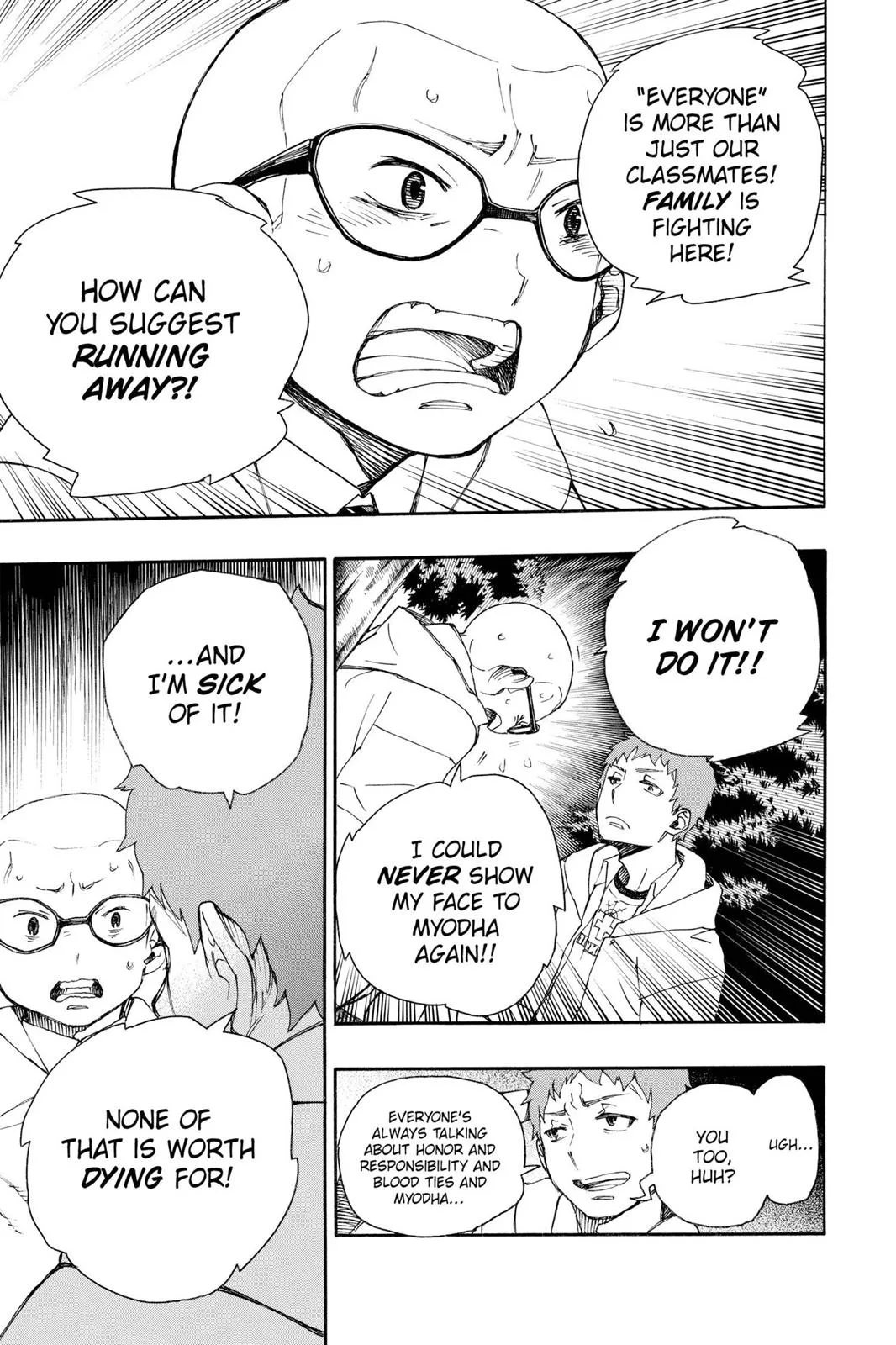 Blue Exorcist, chapter 30, page 9