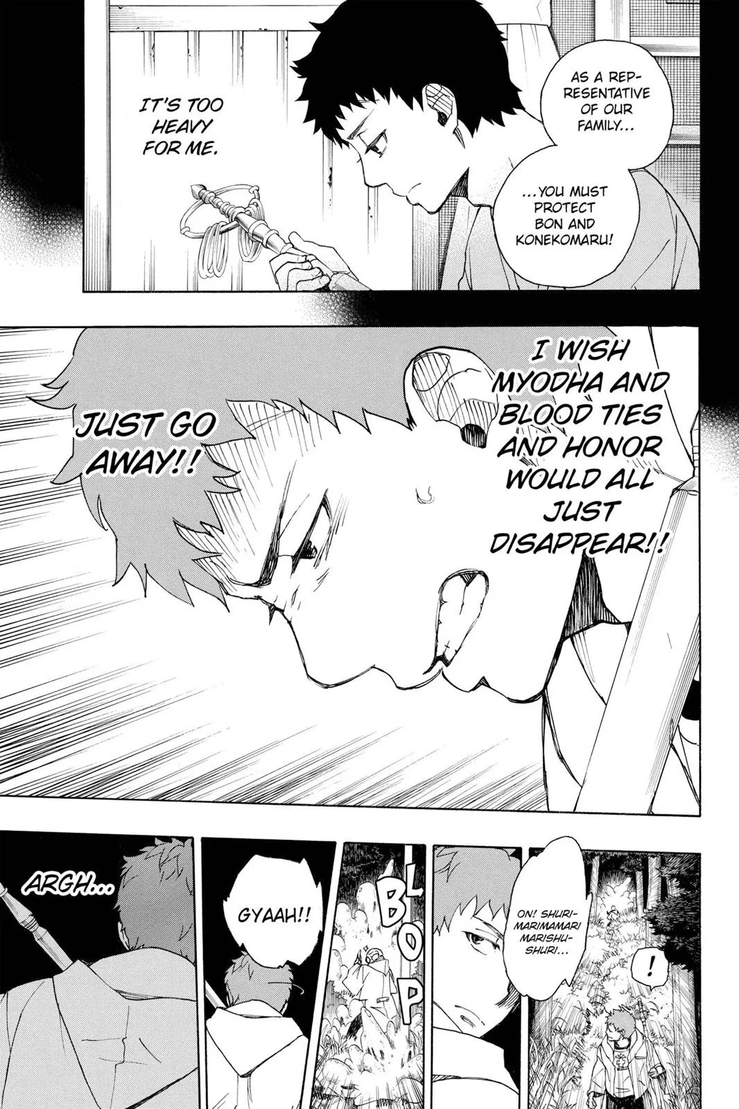 Blue Exorcist, chapter 30, page 13