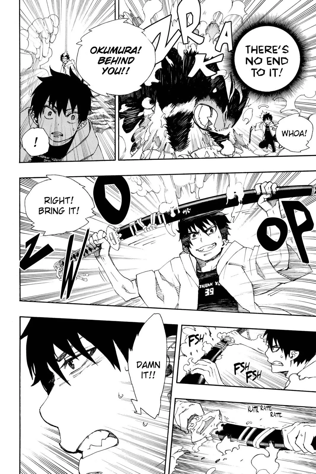 Blue Exorcist, chapter 30, page 28
