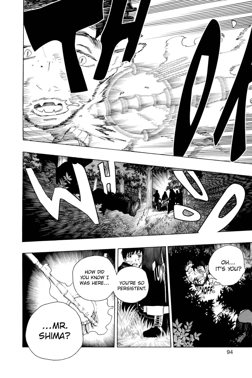 Blue Exorcist, chapter 30, page 35