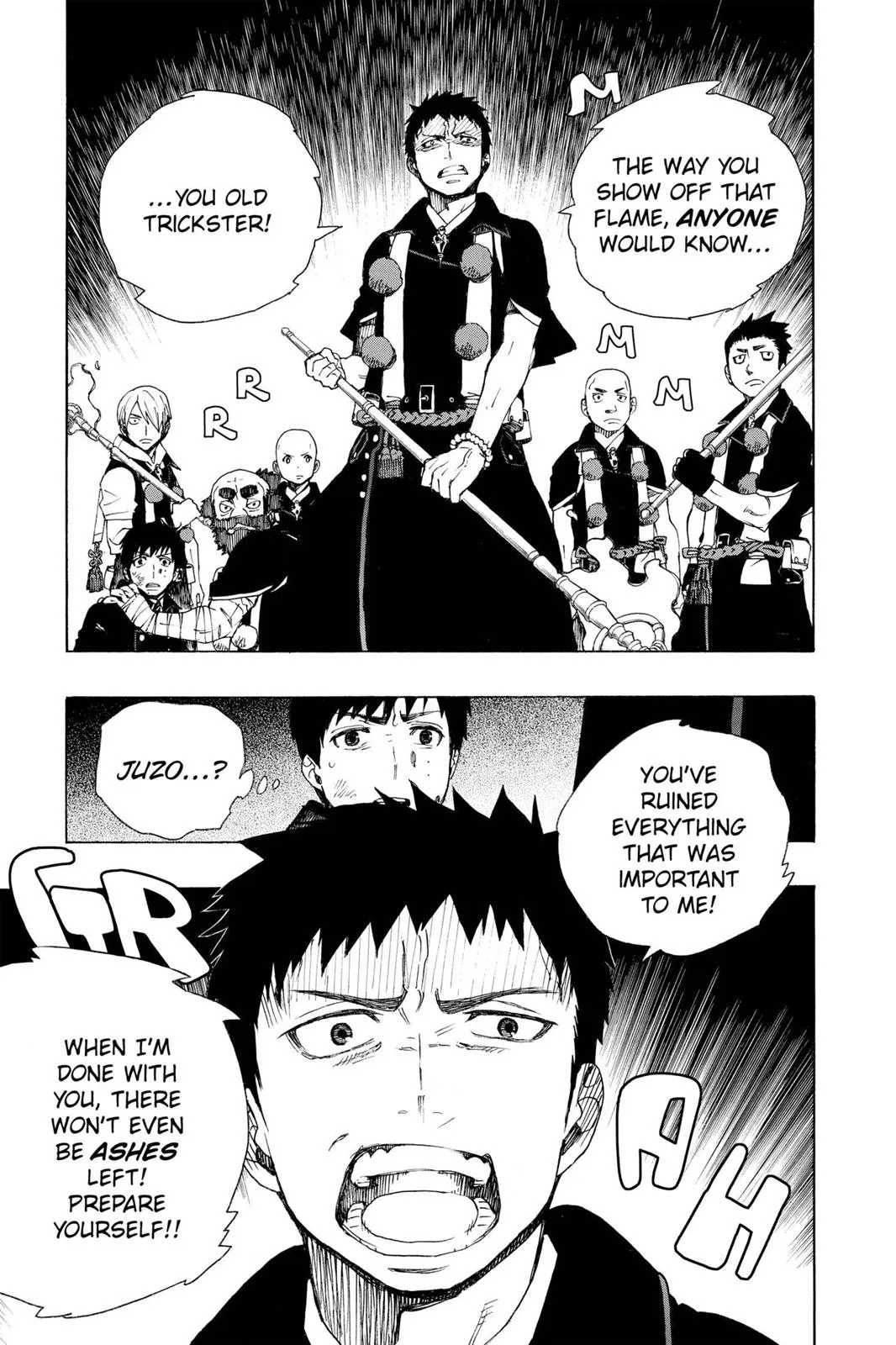 Blue Exorcist, chapter 30, page 36