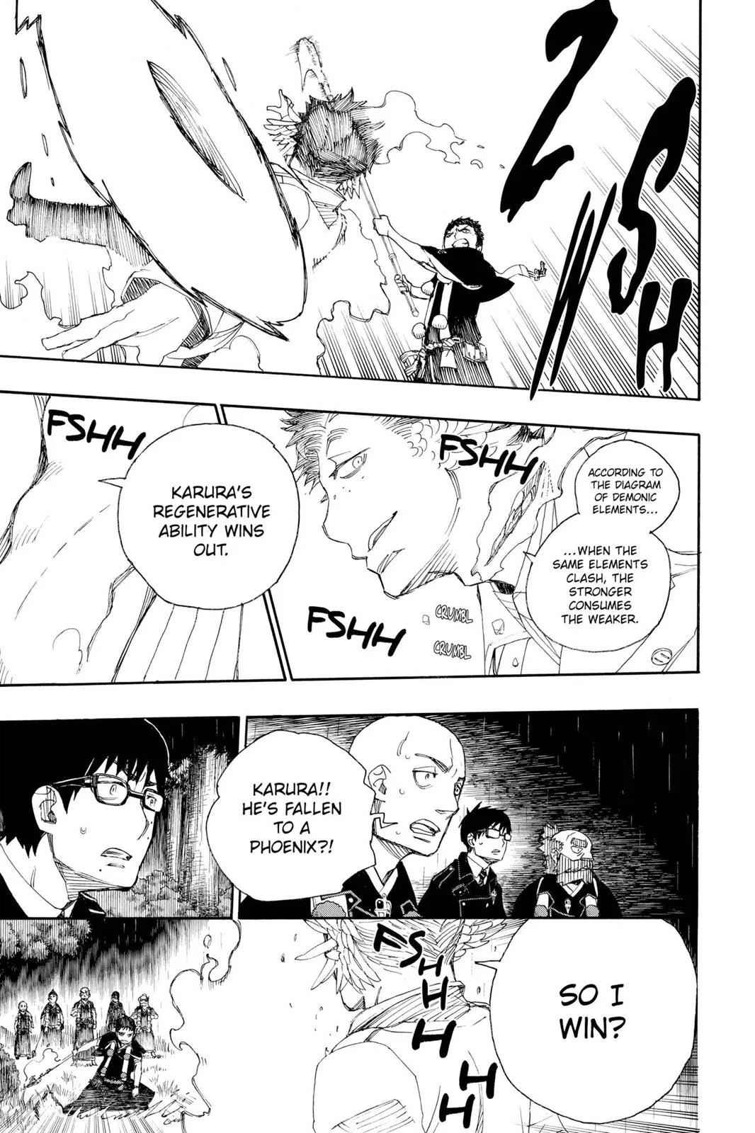 Blue Exorcist, chapter 31, page 14
