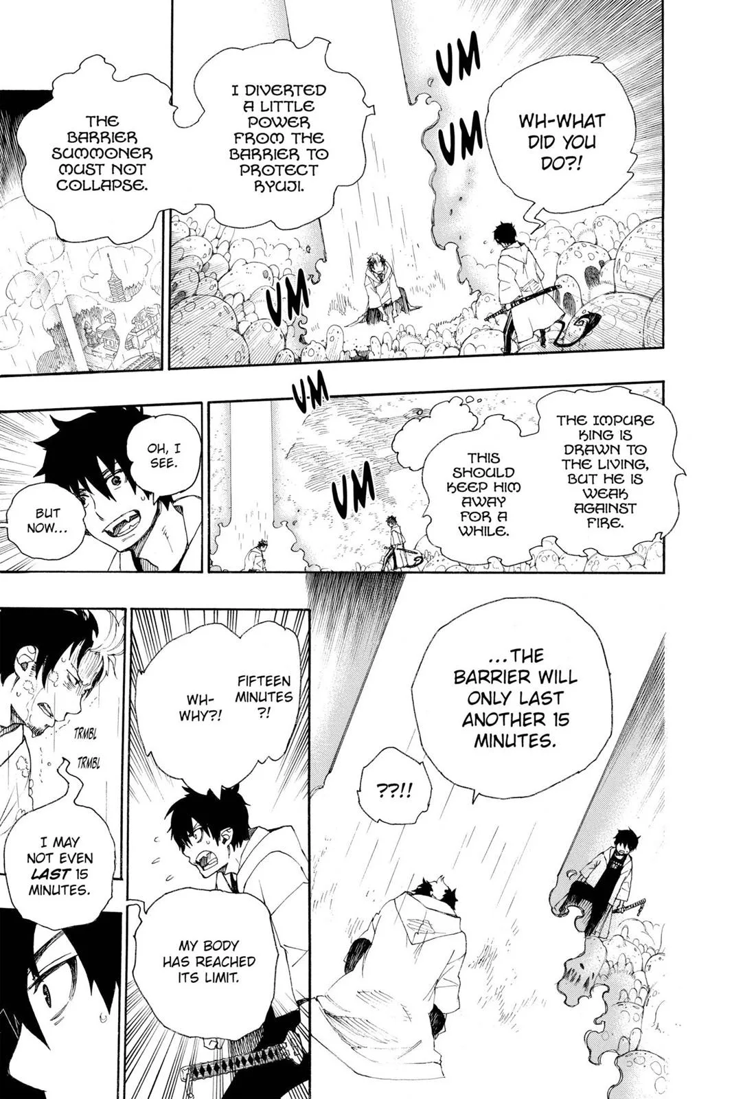 Blue Exorcist, chapter 32, page 3