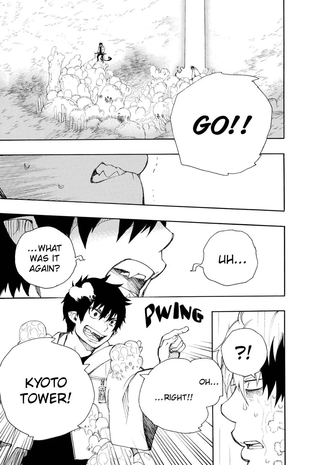 Blue Exorcist, chapter 32, page 9