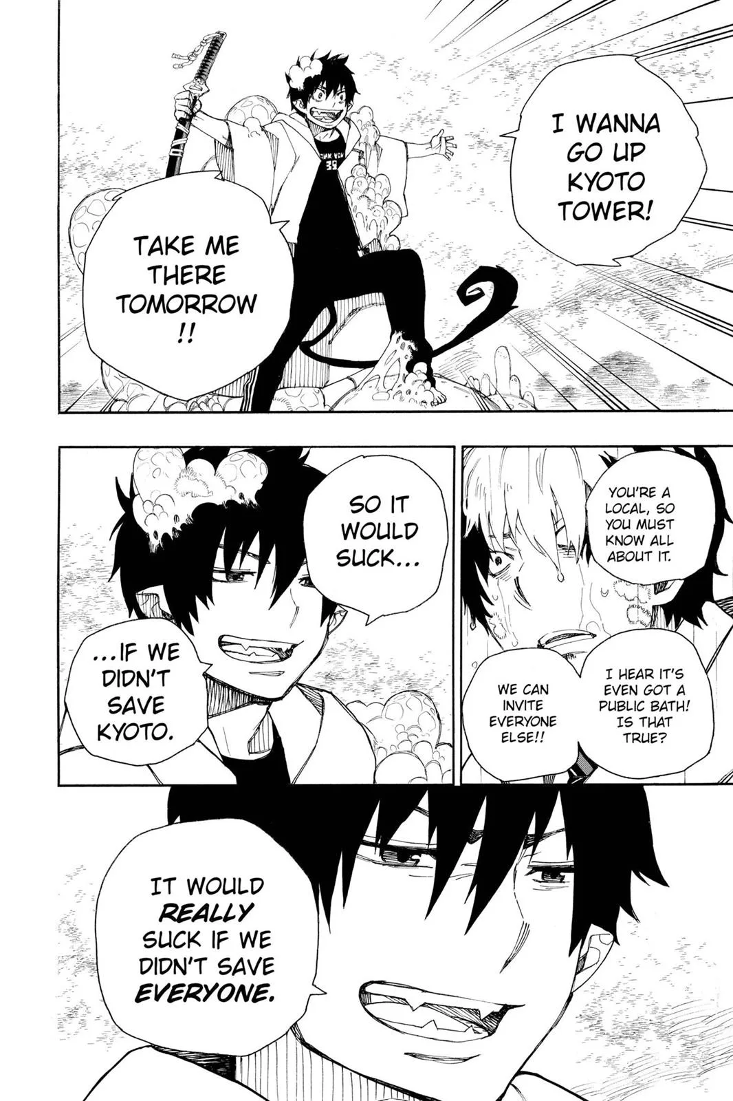 Blue Exorcist, chapter 32, page 10