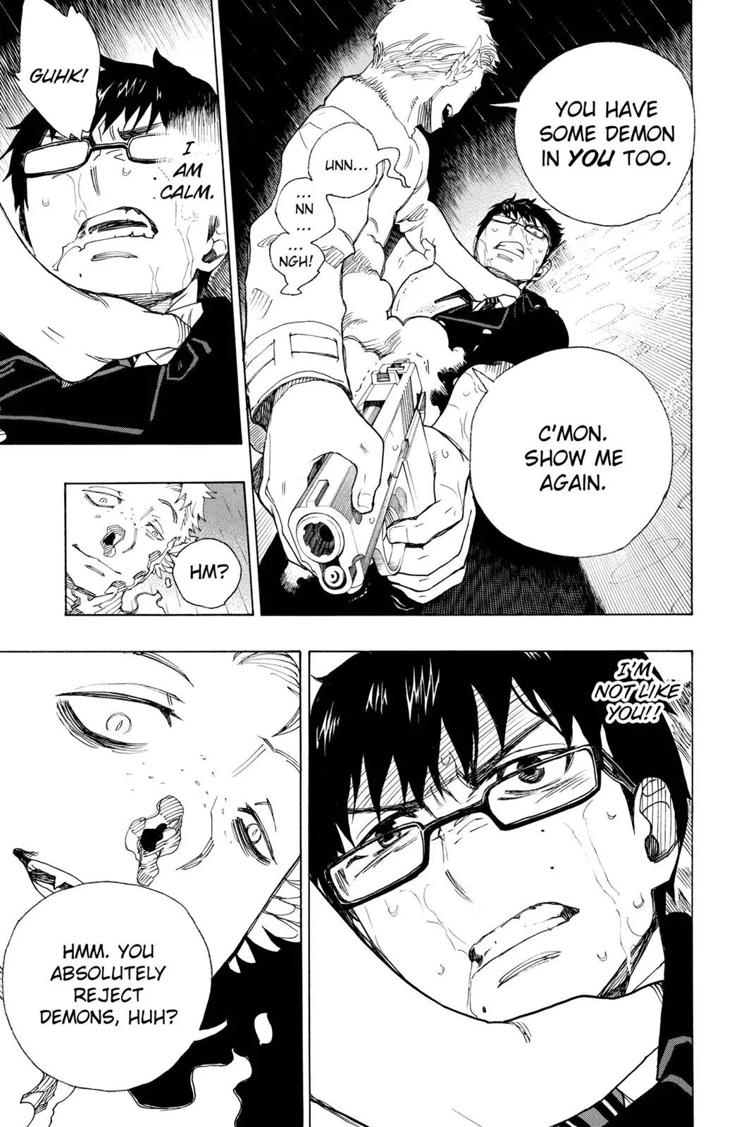 Blue Exorcist, chapter 32, page 35