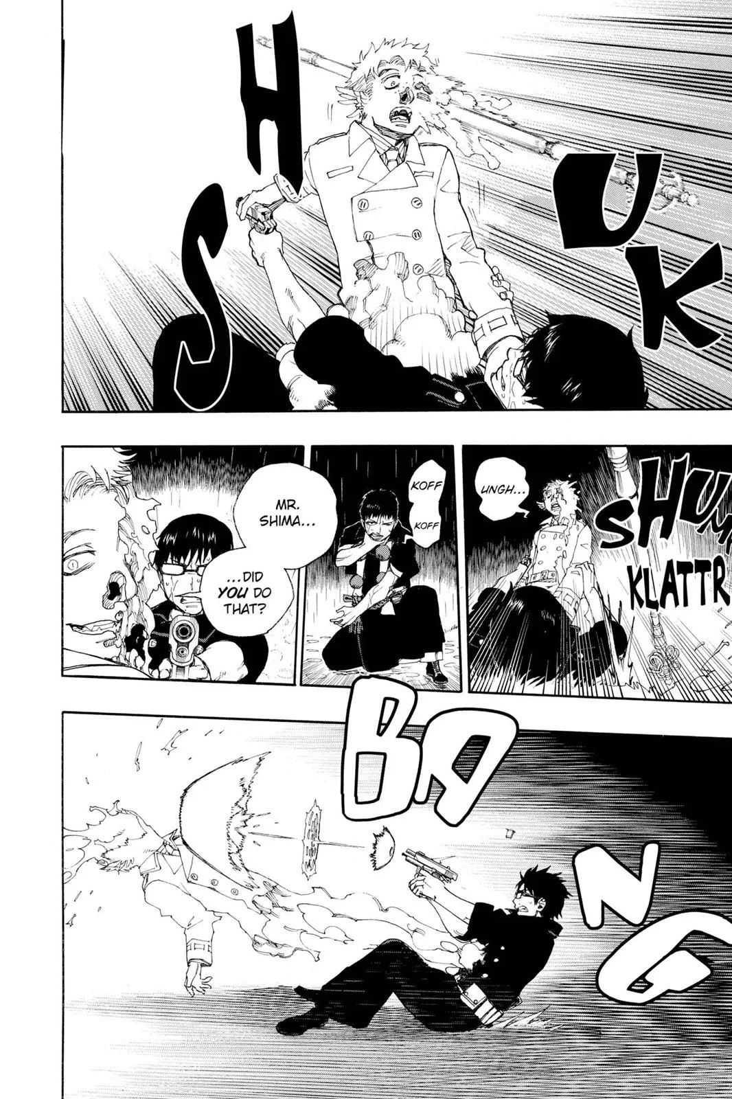 Blue Exorcist, chapter 32, page 36