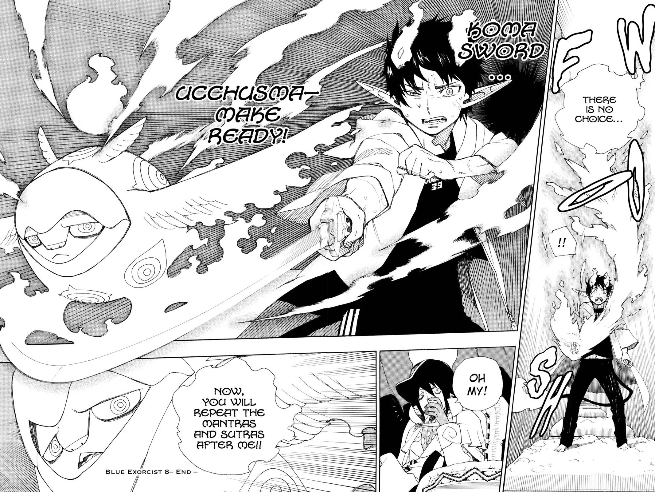 Blue Exorcist, chapter 32, page 44
