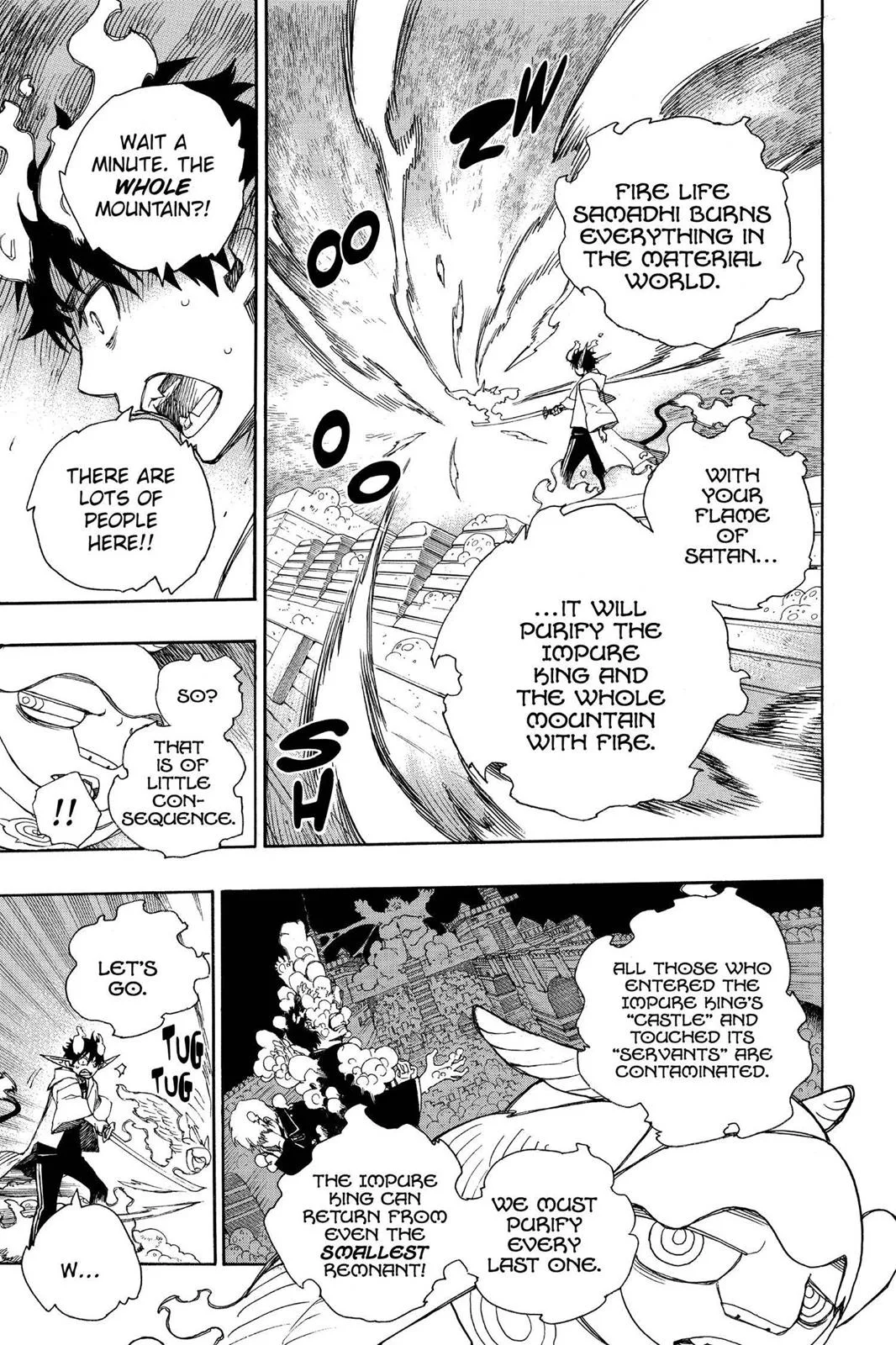 Blue Exorcist, chapter 33, page 10