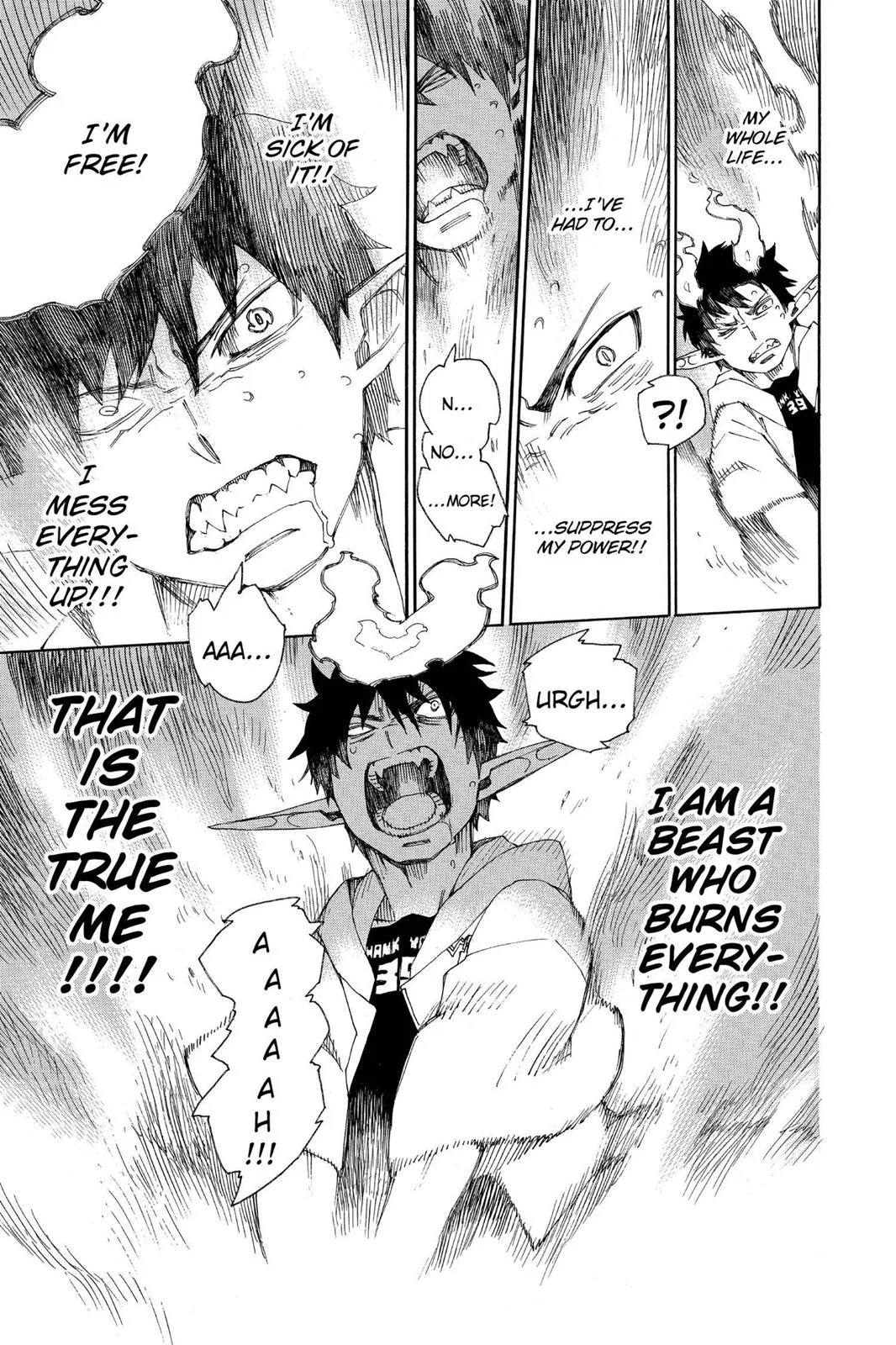 Blue Exorcist, chapter 33, page 18