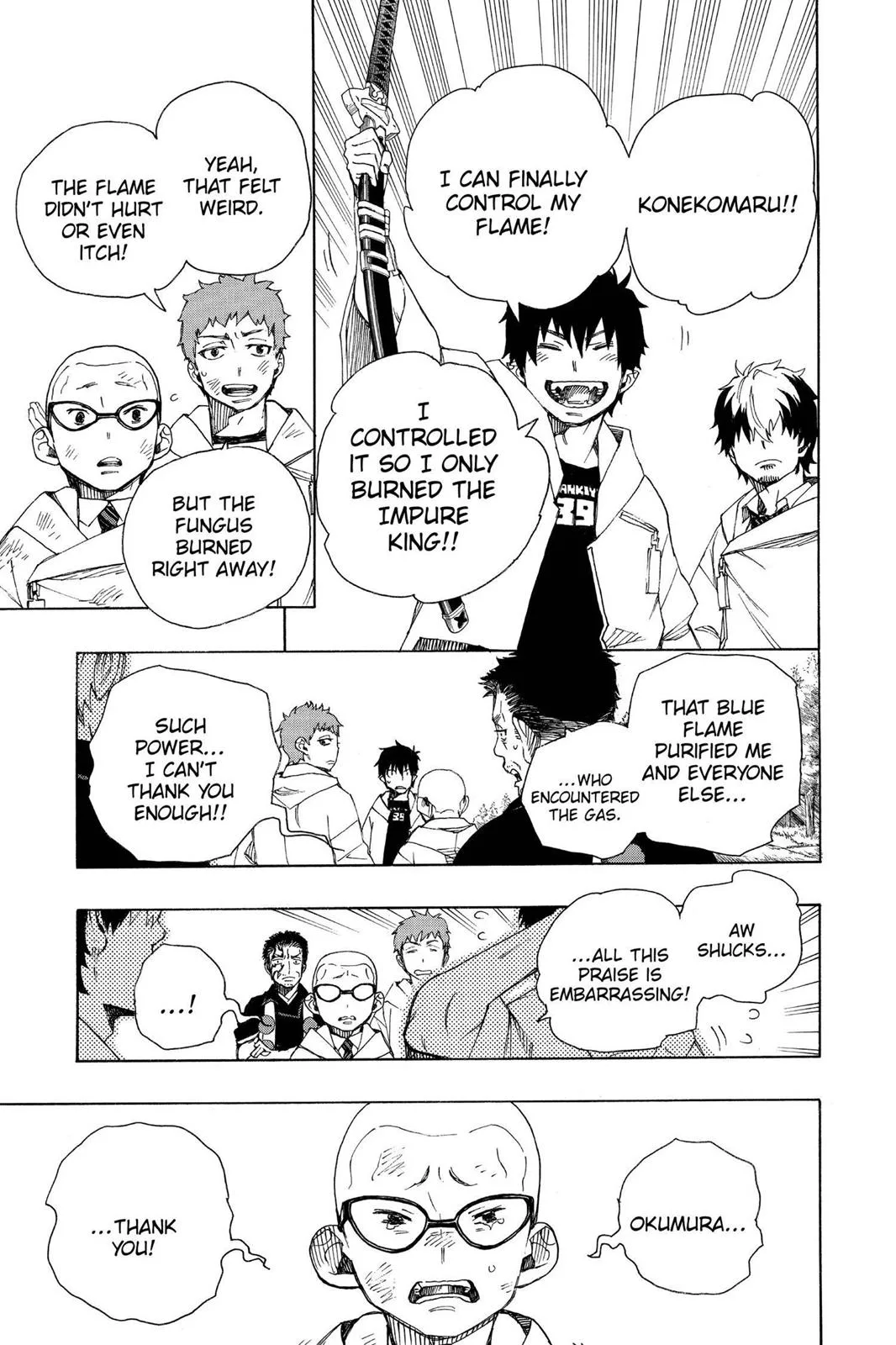 Blue Exorcist, chapter 33, page 34