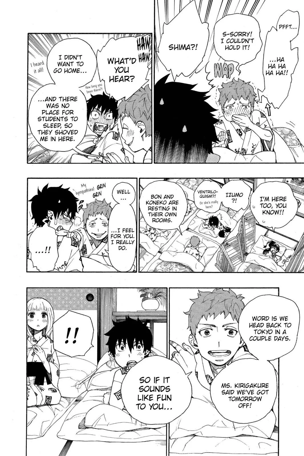 Blue Exorcist, chapter 34, page 12
