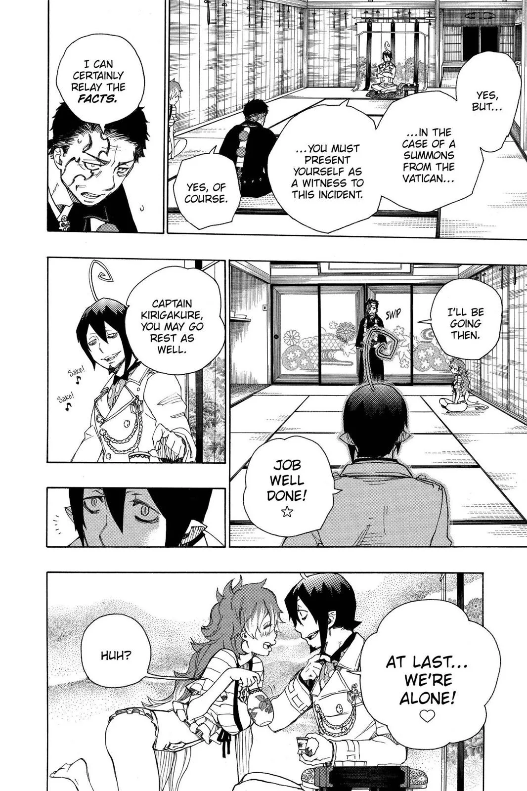 Blue Exorcist, chapter 34, page 14