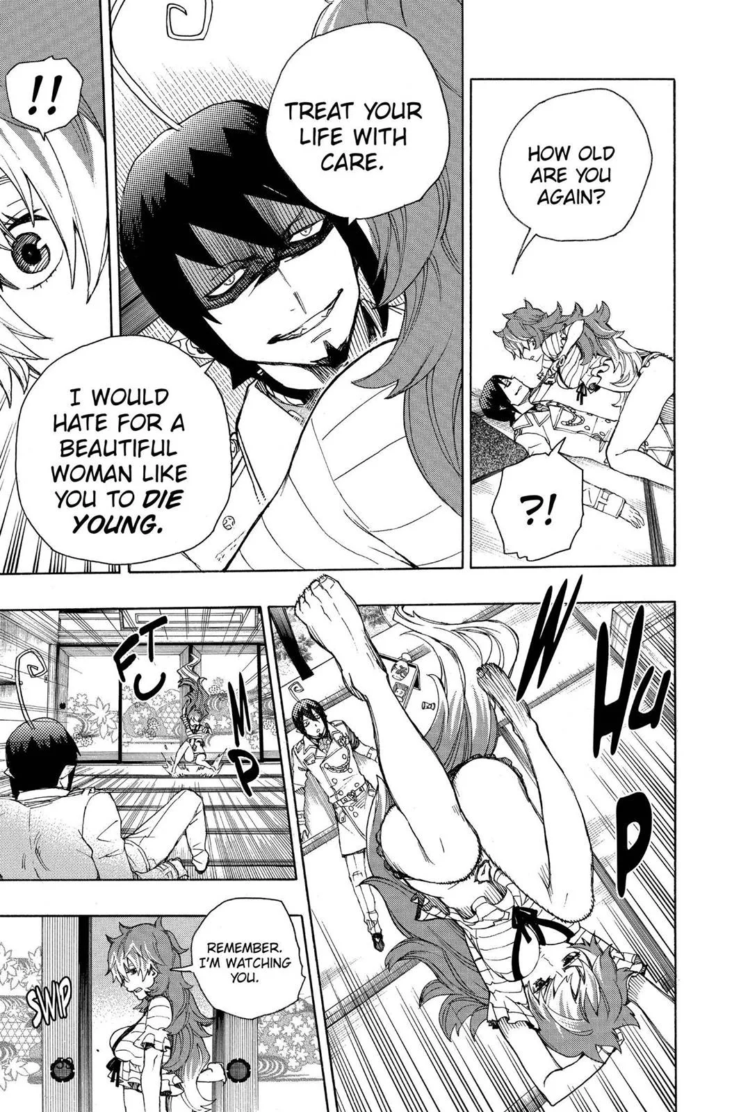 Blue Exorcist, chapter 34, page 17