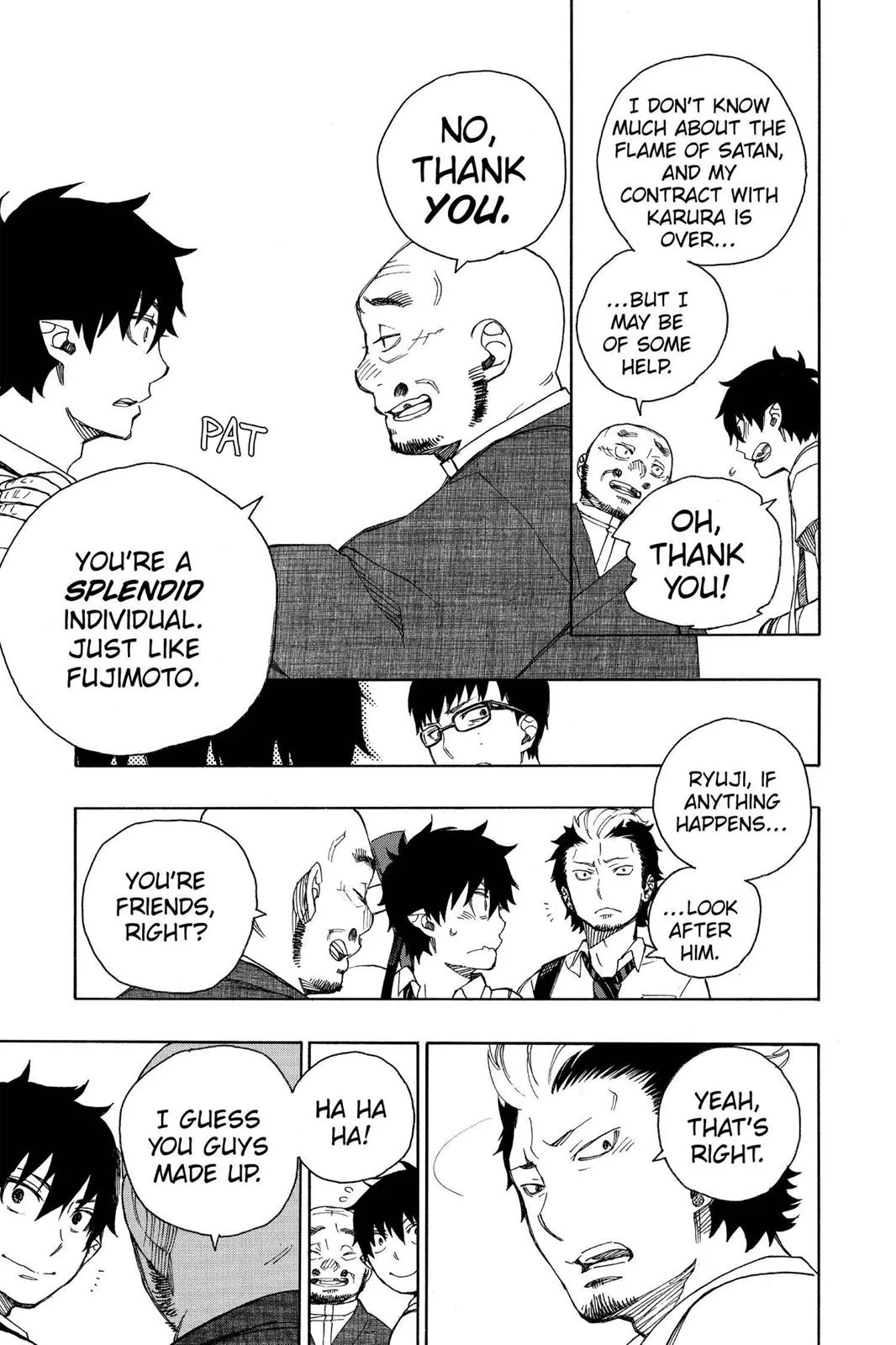 Blue Exorcist, chapter 35, page 5