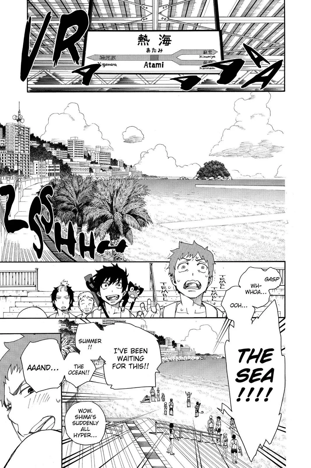 Blue Exorcist, chapter 35, page 9