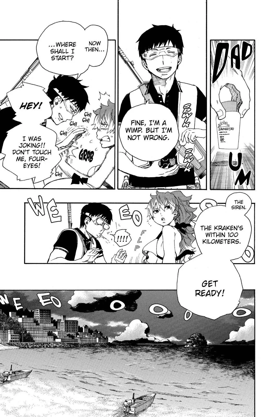 Blue Exorcist, chapter 35, page 21